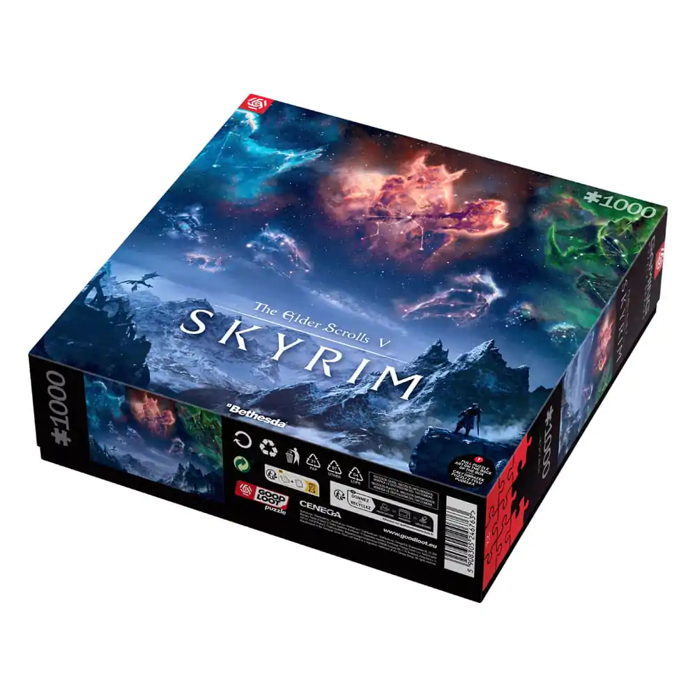 The Elder Scrolls V Gaming Puzzle Skyrim (1000 Teile) Produktfoto