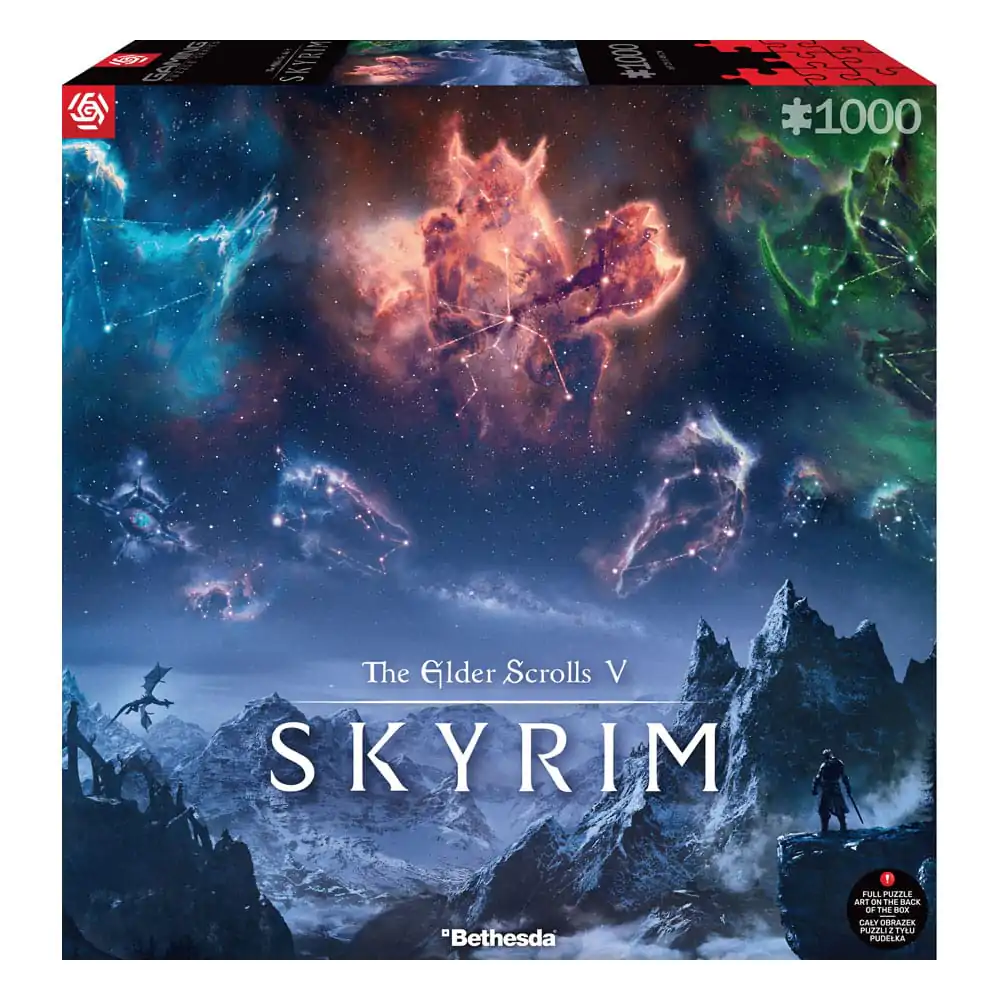 The Elder Scrolls V Gaming Puzzle Skyrim (1000 Teile) Produktfoto
