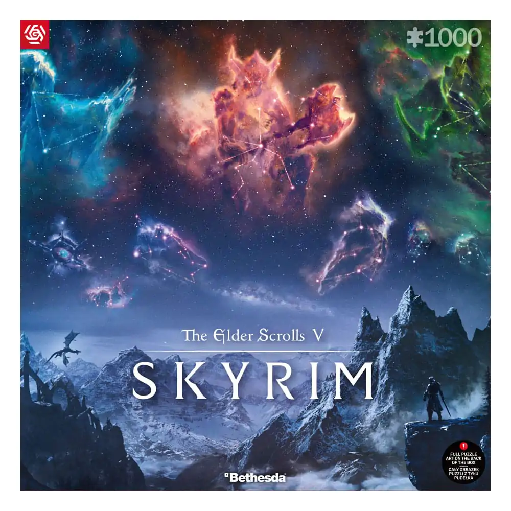 The Elder Scrolls V Gaming Puzzle Skyrim (1000 Teile) Produktfoto