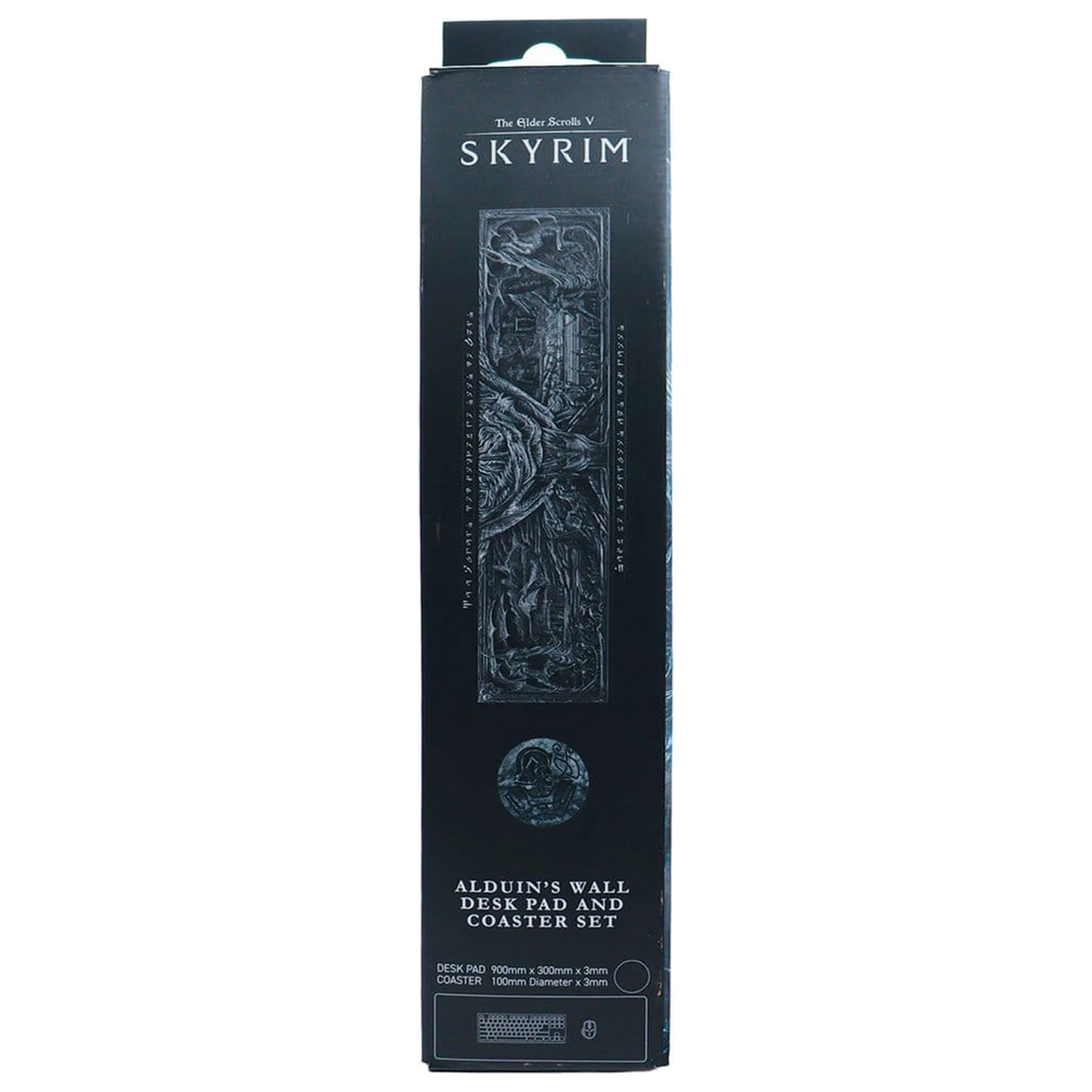 The Elder Scrolls V: Skyrim Schreibtischunterlage & Untersetzer Set Produktfoto