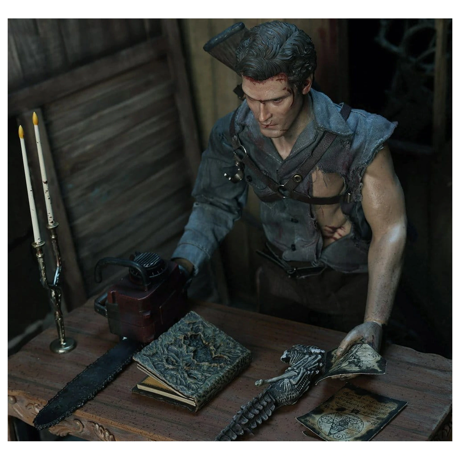 The Evil Dead II Actionfigur 1/6 Ash Williams 31 cm Produktfoto