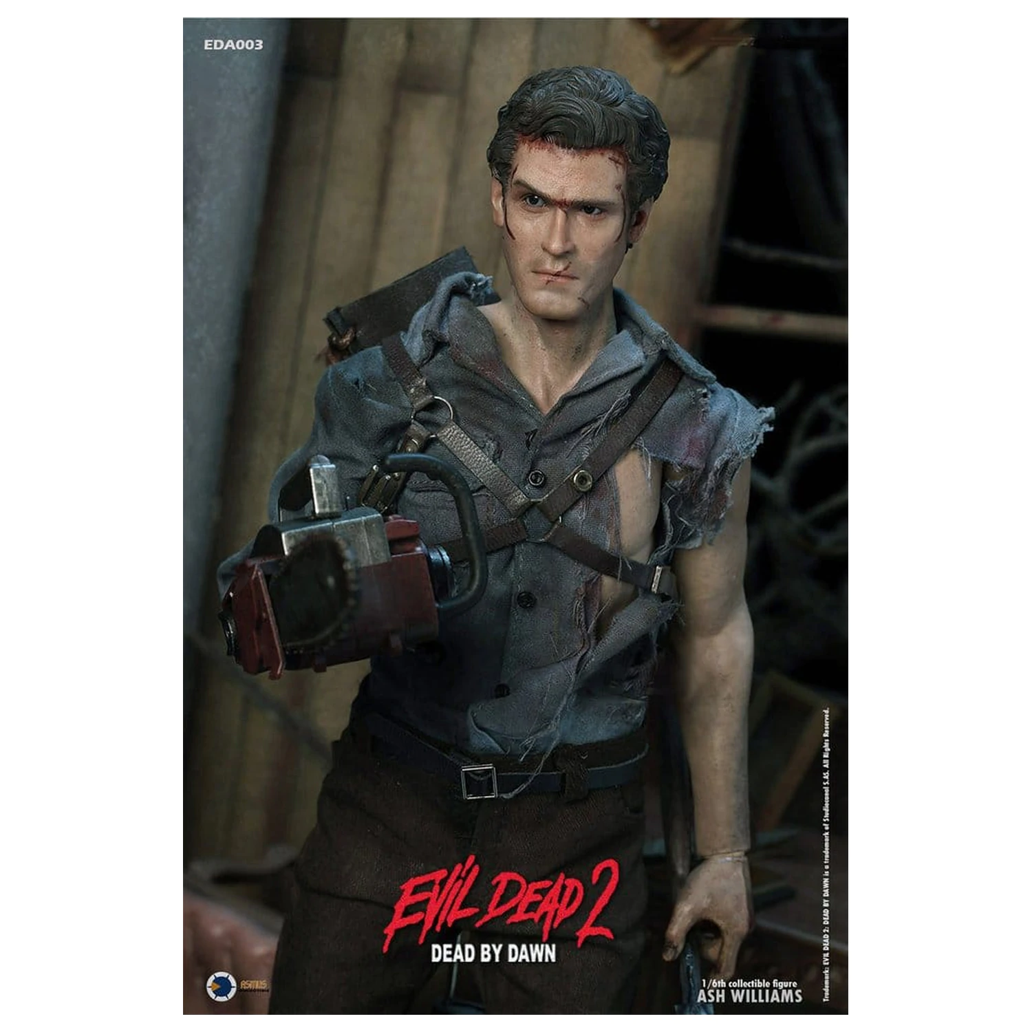 The Evil Dead II Actionfigur 1/6 Ash Williams 31 cm Produktfoto