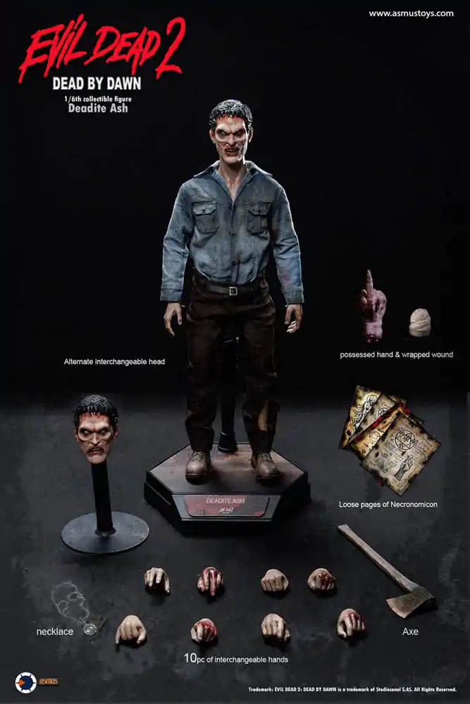 The Evil Dead II Action Figur 1/6 Deadite Ash 31 cm termékfotó