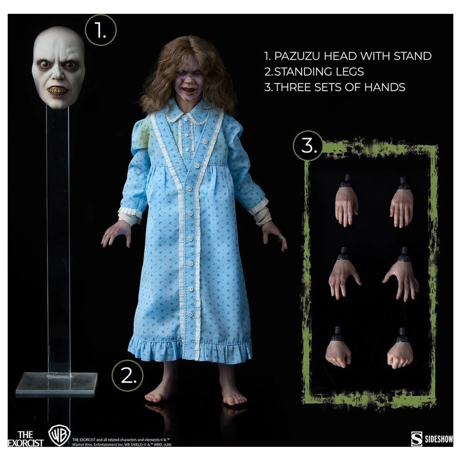The Exorcist Actionfigur 1/6 Regan MacNeil 23 cm Produktfoto