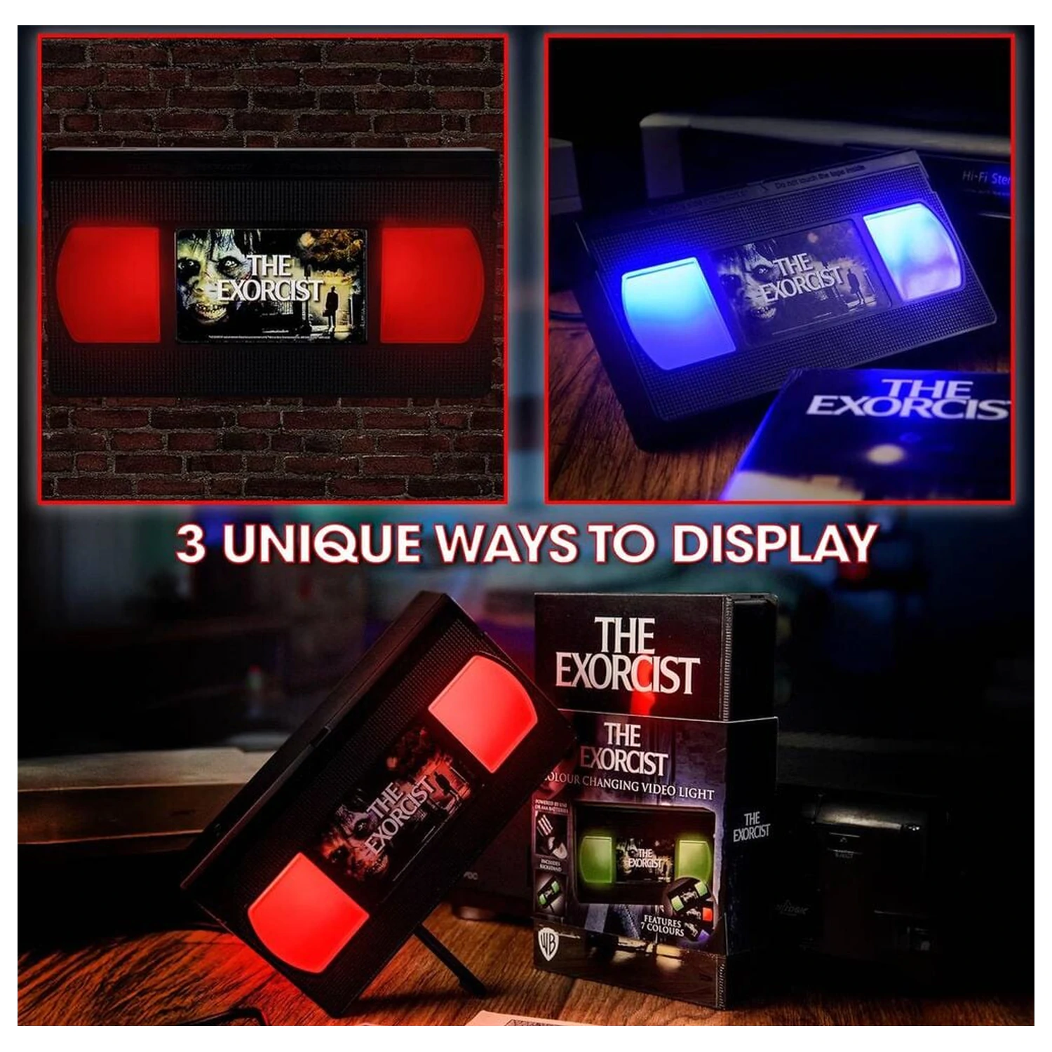 The Exorcist VHS Lampe Produktfoto
