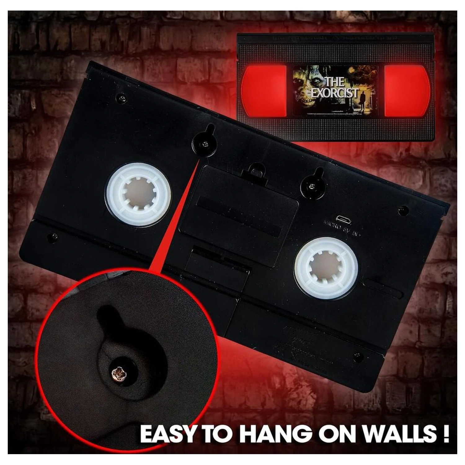 The Exorcist VHS Lampe Produktfoto