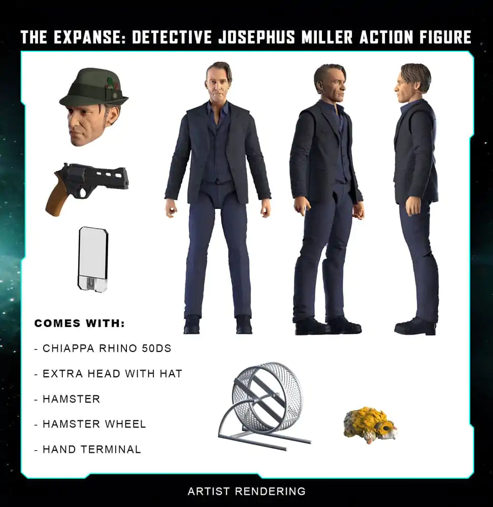 The Expanse Actionfigur Detective Josephus Miller 20 cm termékfotó