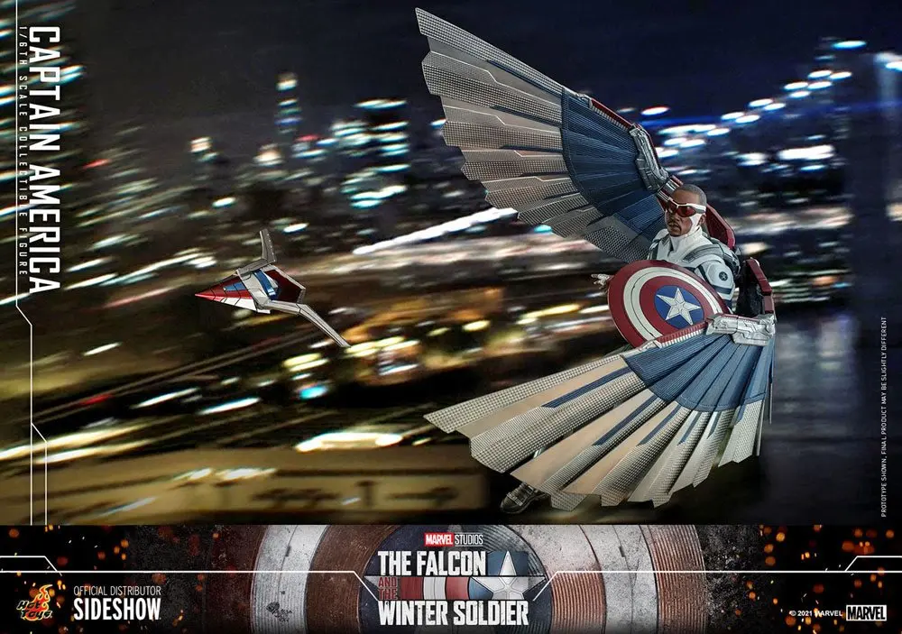 The Falcon and The Winter Soldier Actionfigur 1/6 Captain America 30 cm termékfotó