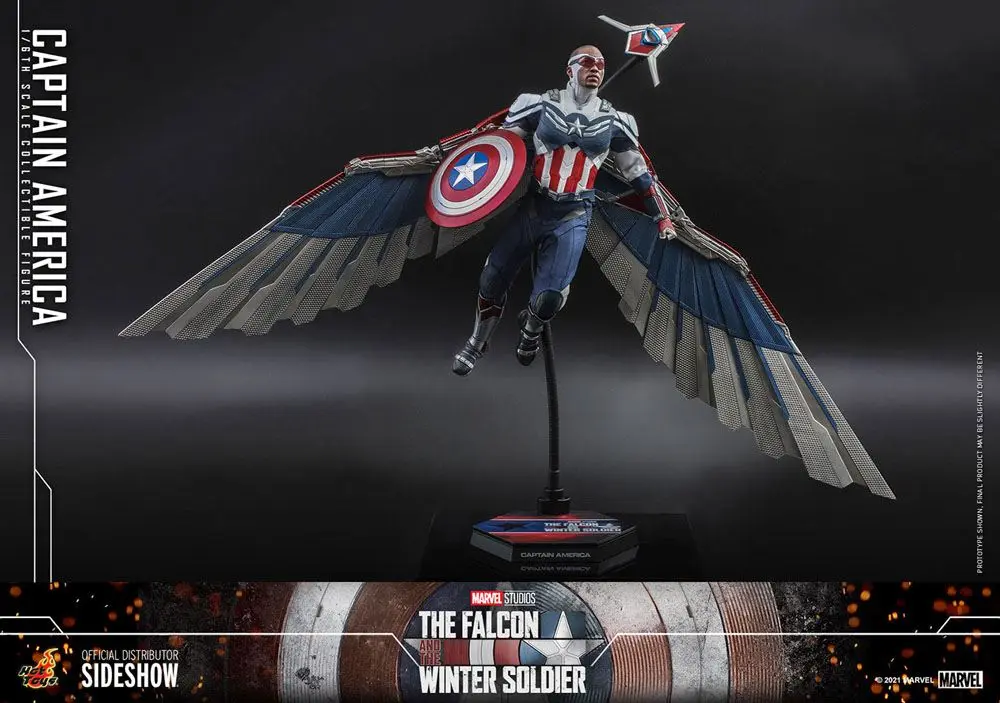 The Falcon and The Winter Soldier Actionfigur 1/6 Captain America 30 cm termékfotó