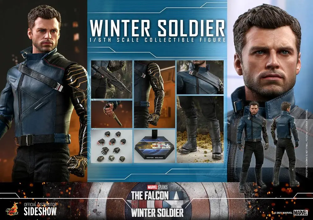 The Falcon and The Winter Soldier Actionfigur 1/6 Winter Soldier 30 cm Produktfoto