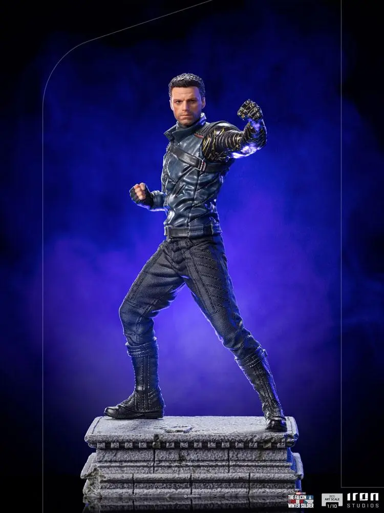 The Falcon and The Winter Soldier BDS Art Scale Statue 1/10 Bucky Barnes 22 cm Produktfoto