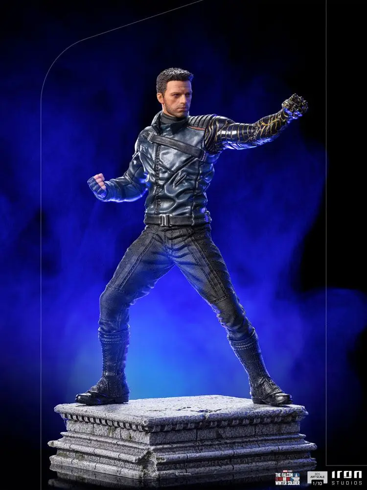 The Falcon and The Winter Soldier BDS Art Scale Statue 1/10 Bucky Barnes 22 cm Produktfoto