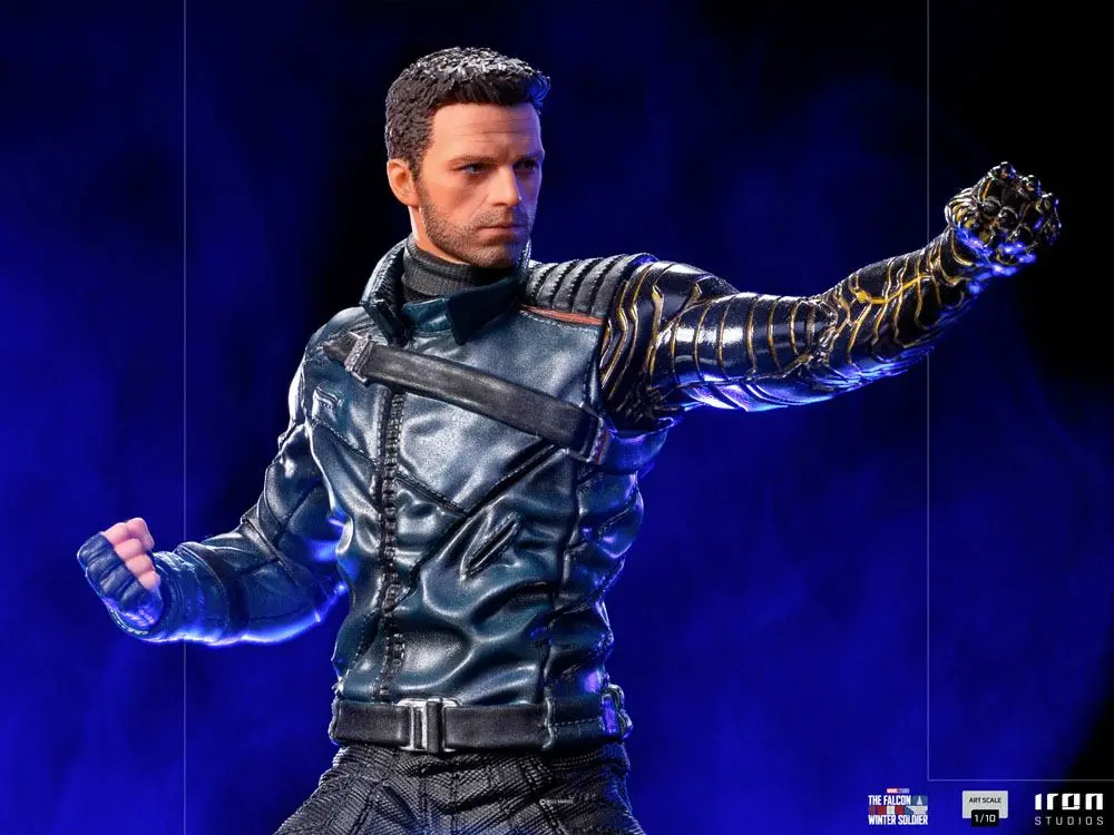 The Falcon and The Winter Soldier BDS Art Scale Statue 1/10 Bucky Barnes 22 cm Produktfoto