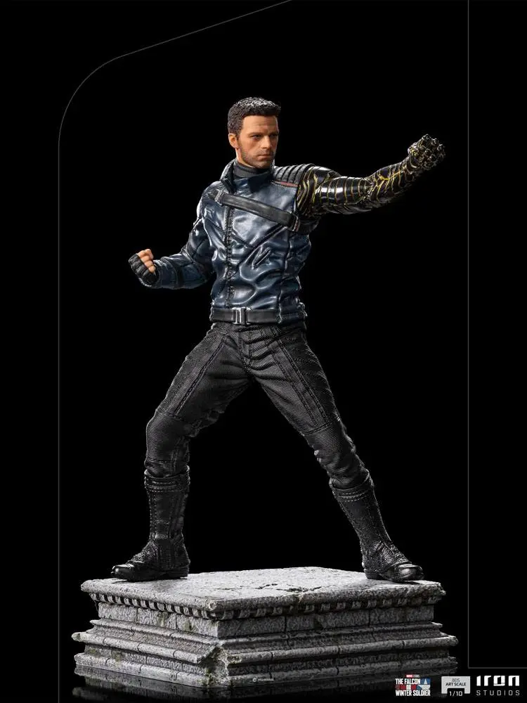 The Falcon and The Winter Soldier BDS Art Scale Statue 1/10 Bucky Barnes 22 cm Produktfoto
