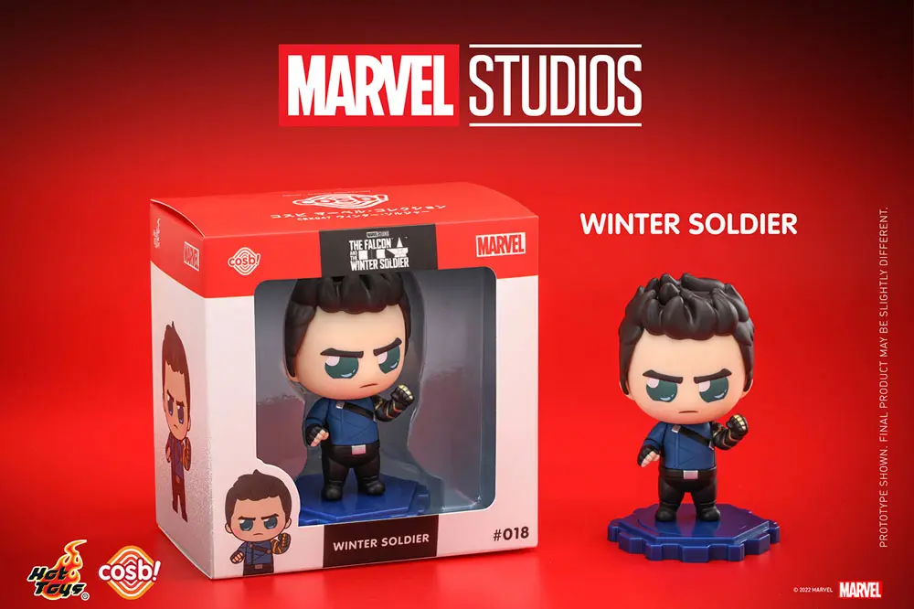 The Falcon and the Winter Soldier Cosbi Minifigur Bucky Barnes 8 cm termékfotó