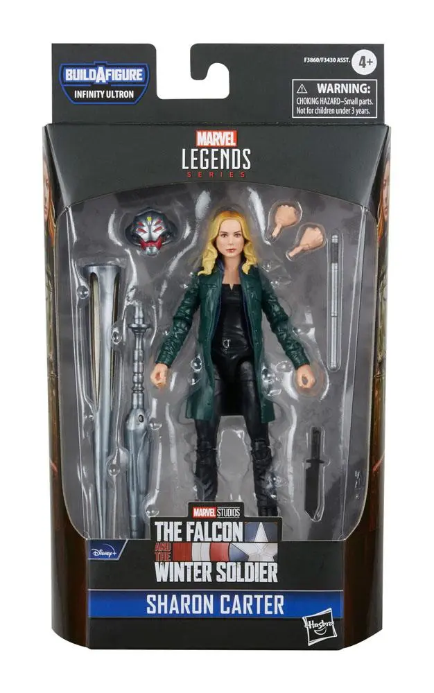 The Falcon and the Winter Soldier Marvel Legends Series Actionfigur 2022 Infinity Ultron BAF: Sharon Carter 15 cm Produktfoto
