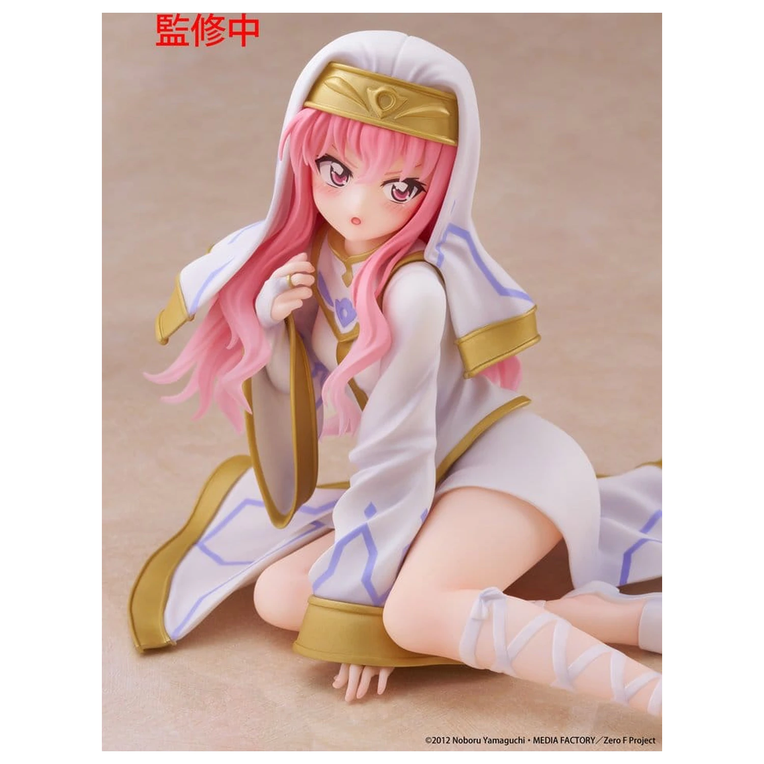 The Familiar of Zero PVC Figur Schreibtisch Niedlich Louise (Miko outfit Ver.) 13 cm Produktfoto