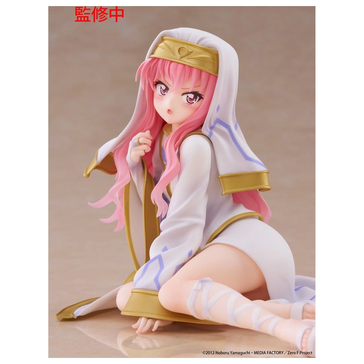 The Familiar of Zero PVC Figur Schreibtisch Niedlich Louise (Miko outfit Ver.) 13 cm Produktfoto