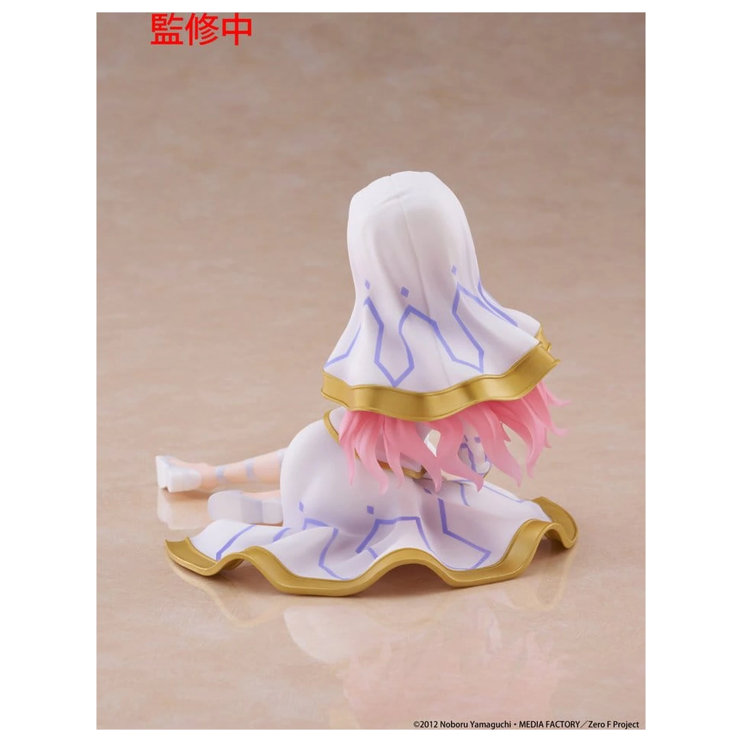 The Familiar of Zero PVC Figur Schreibtisch Niedlich Louise (Miko outfit Ver.) 13 cm Produktfoto