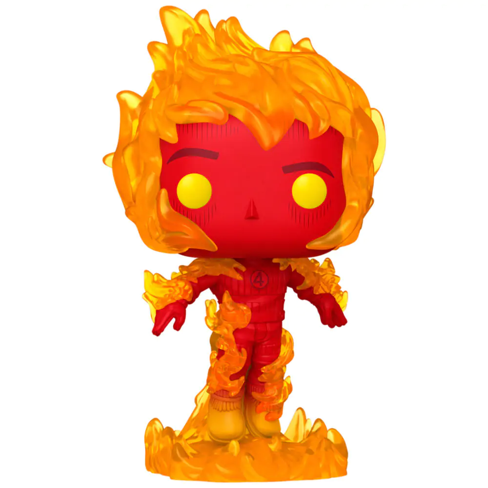 The Fantastic Four: First Steps Funko POP! Marvel Vinyl Figur Human Torch 9 cm Produktfoto