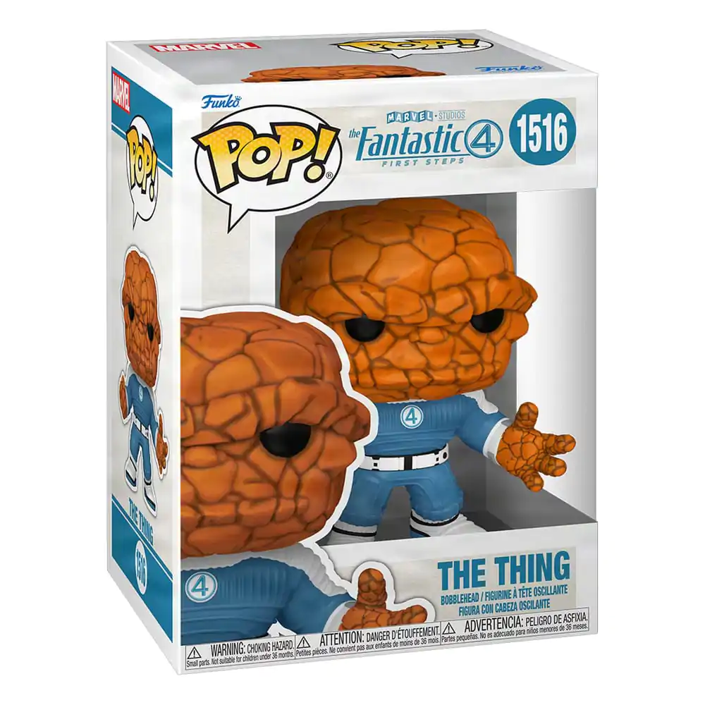 The Fantastic Four: First Steps Funko POP! Marvel Vinyl Figur The Thing 9 cm Produktfoto