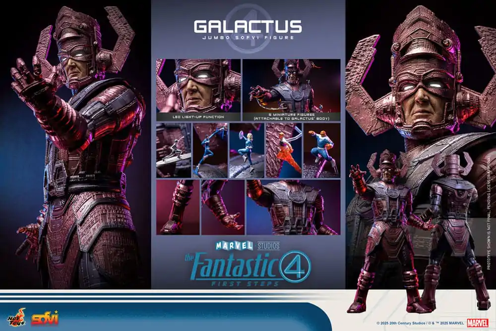 The Fantastic Four: First Steps Jumbo Sofvi Meisterstück Vinyl Figur Galactus 70 cm Produktfoto