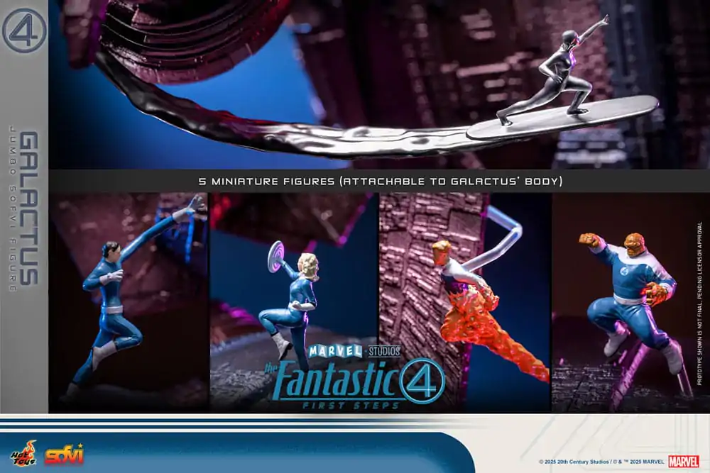The Fantastic Four: First Steps Jumbo Sofvi Meisterstück Vinyl Figur Galactus 70 cm Produktfoto
