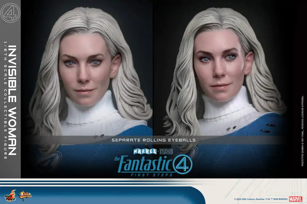 The Fantastic Four: First Steps Movie Masterpiece Action Figur 1/6 Invisible Woman 28 cm Produktfoto