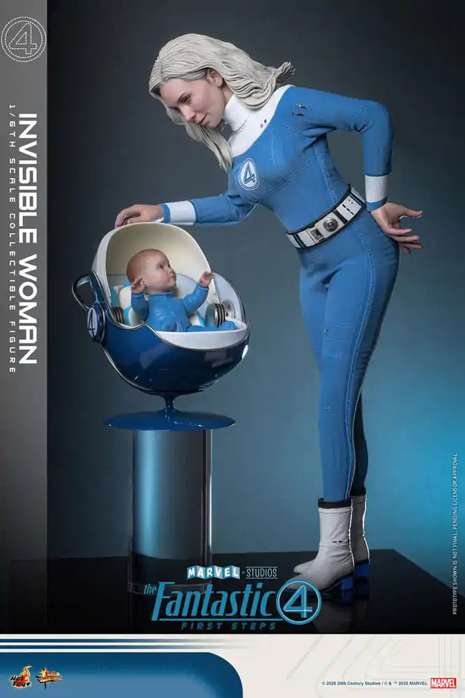 The Fantastic Four: First Steps Movie Masterpiece Action Figur 1/6 Invisible Woman 28 cm Produktfoto