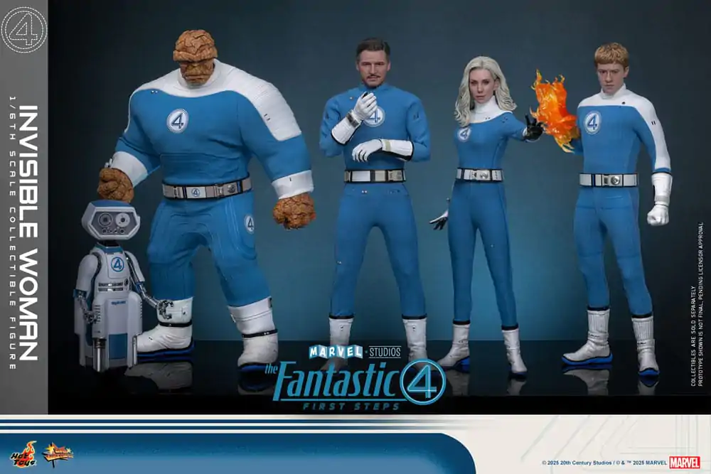 The Fantastic Four: First Steps Movie Masterpiece Action Figur 1/6 Invisible Woman 28 cm Produktfoto