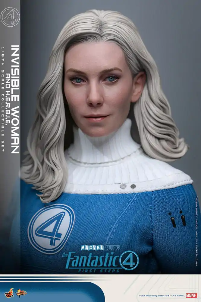 The Fantastic Four: First Steps Movie Masterpiece Action-Figuren 2er-Pack 1/6 Invisible Woman & H.E.R.B.I.E. 28 cm Produktfoto