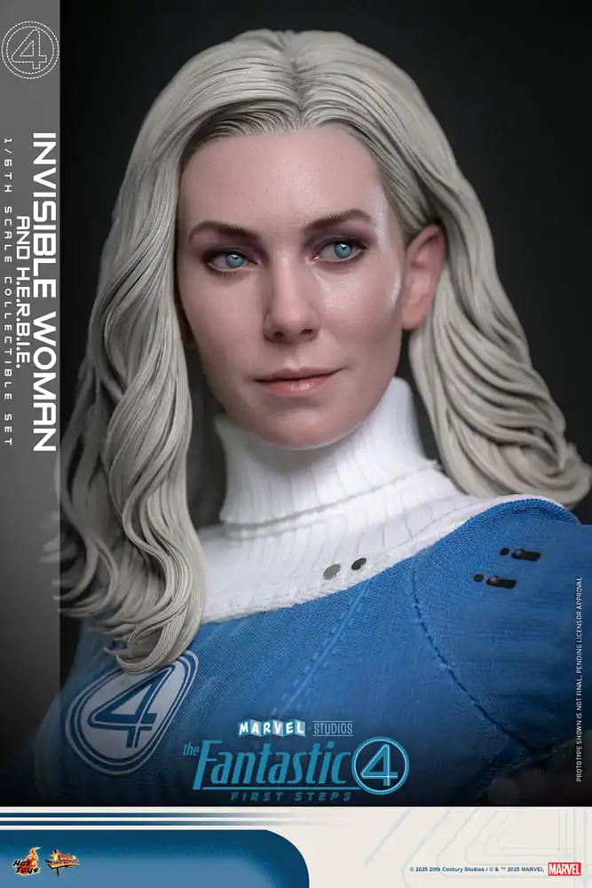 The Fantastic Four: First Steps Movie Masterpiece Action-Figuren 2er-Pack 1/6 Invisible Woman & H.E.R.B.I.E. 28 cm Produktfoto