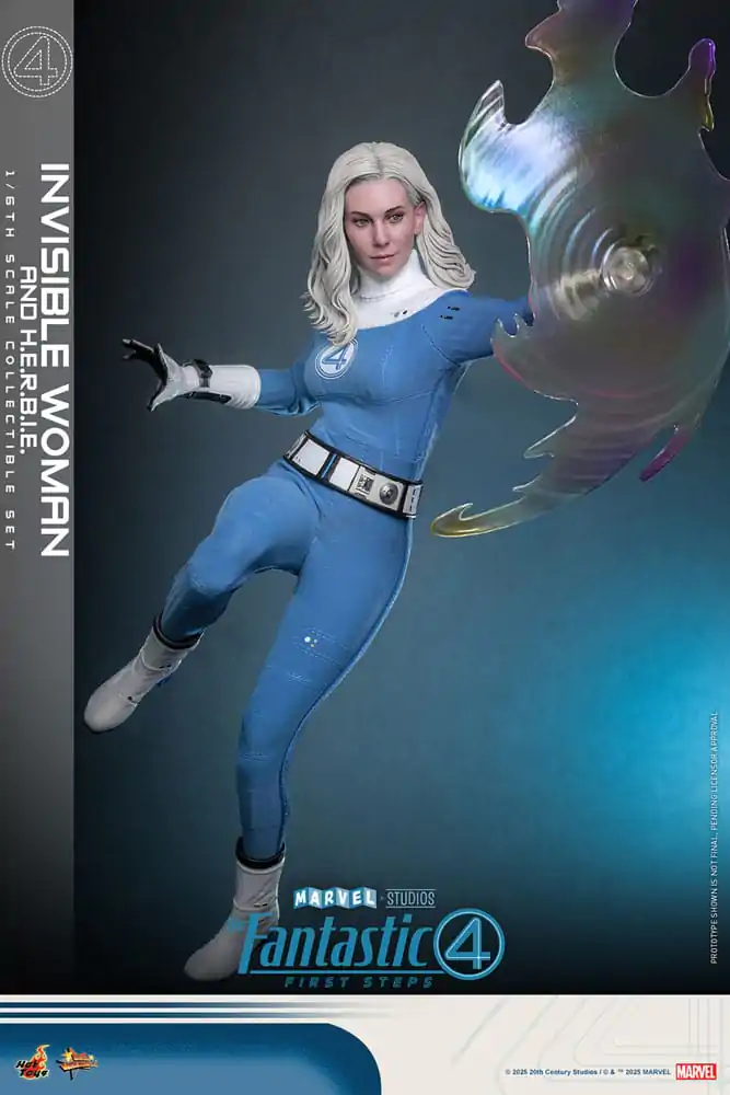 The Fantastic Four: First Steps Movie Masterpiece Action-Figuren 2er-Pack 1/6 Invisible Woman & H.E.R.B.I.E. 28 cm Produktfoto