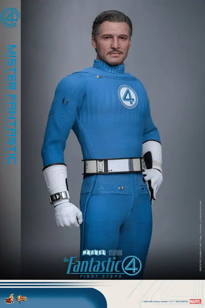 The Fantastic Four: First Steps Movie Masterpiece Action Figur 1/6 Mister Fantastic 30 Zentimeter Produktfoto