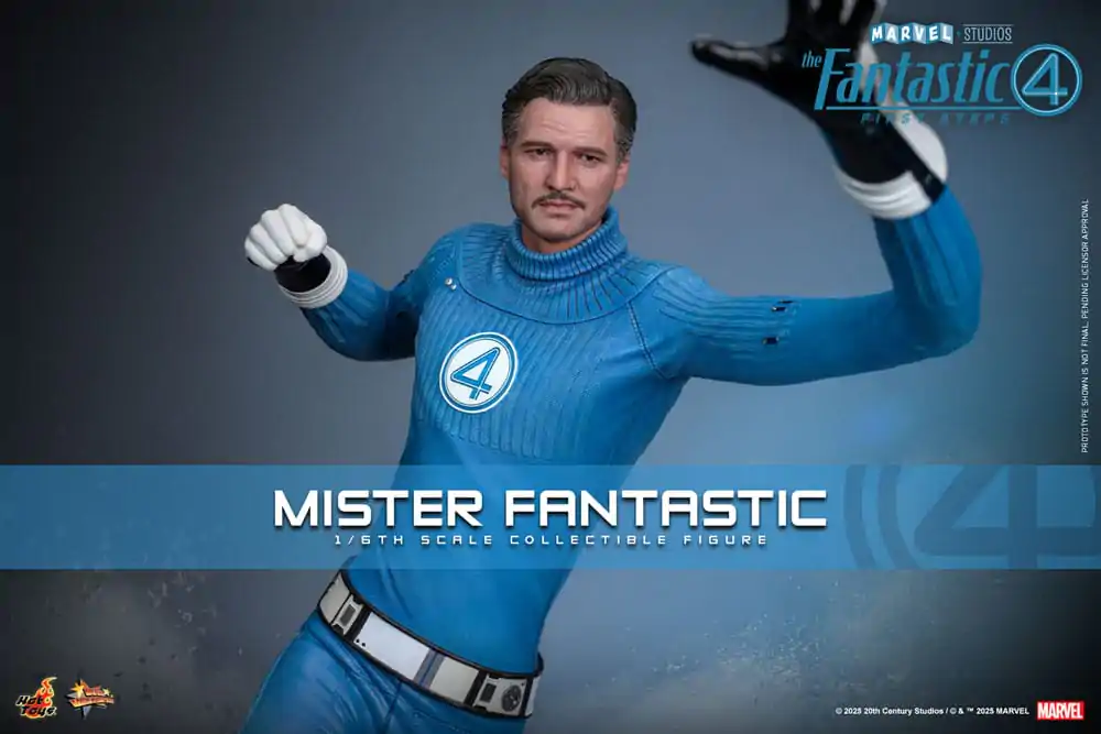 The Fantastic Four: First Steps Movie Masterpiece Action Figur 1/6 Mister Fantastic 30 Zentimeter Produktfoto