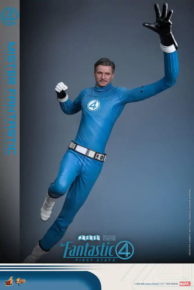 The Fantastic Four: First Steps Movie Masterpiece Action Figur 1/6 Mister Fantastic 30 Zentimeter Produktfoto
