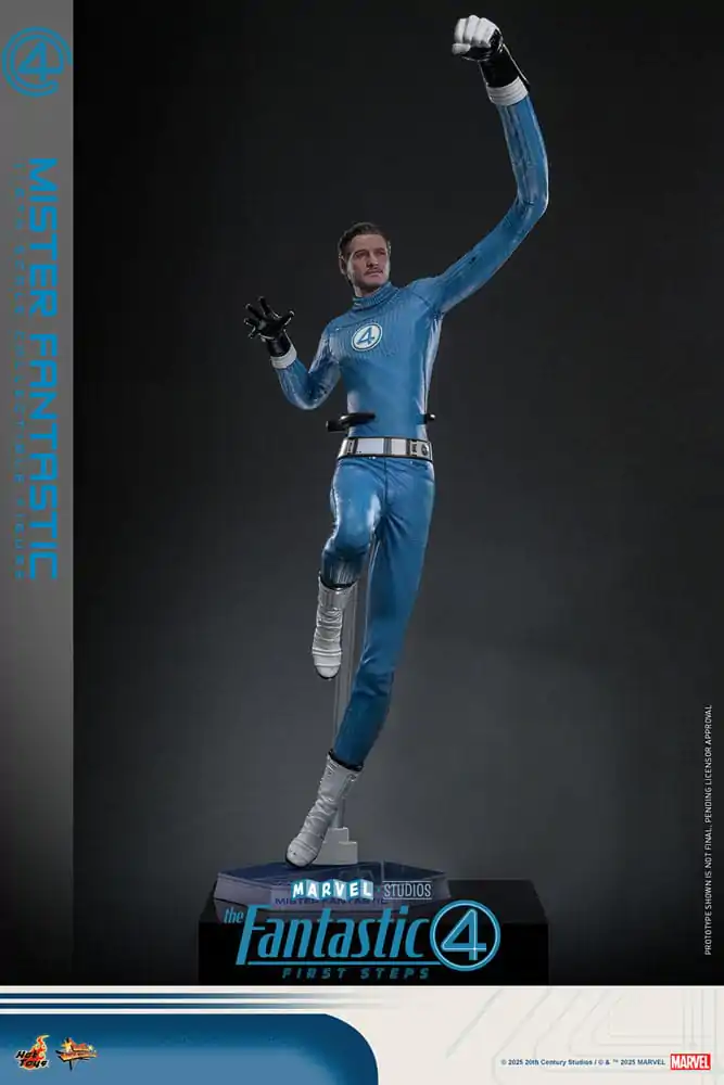 The Fantastic Four: First Steps Movie Masterpiece Action Figur 1/6 Mister Fantastic 30 Zentimeter Produktfoto