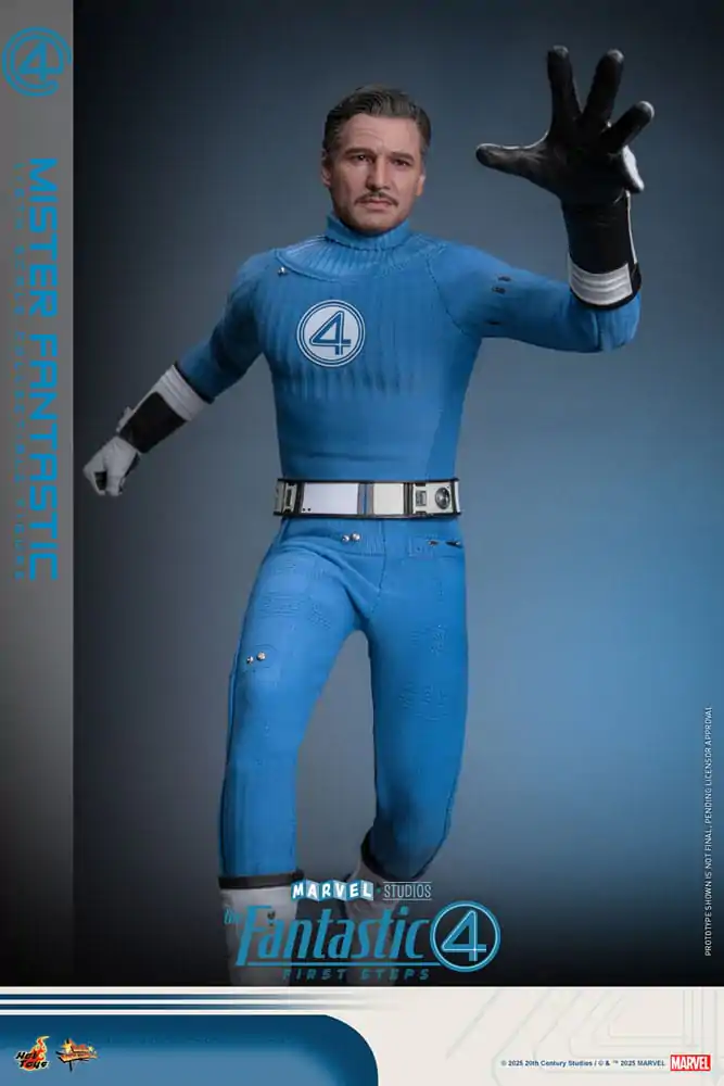 The Fantastic Four: First Steps Movie Masterpiece Action Figur 1/6 Mister Fantastic 30 Zentimeter Produktfoto