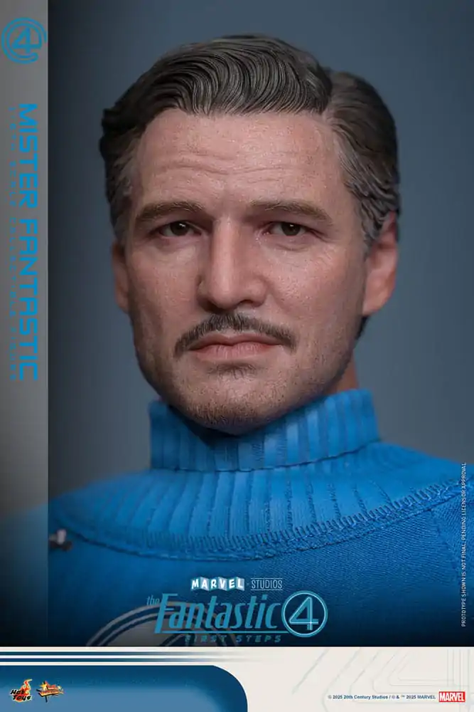 The Fantastic Four: First Steps Movie Masterpiece Action Figur 1/6 Mister Fantastic 30 Zentimeter Produktfoto