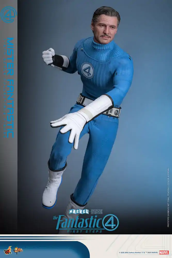 The Fantastic Four: First Steps Movie Masterpiece Action Figur 1/6 Mister Fantastic 30 Zentimeter Produktfoto