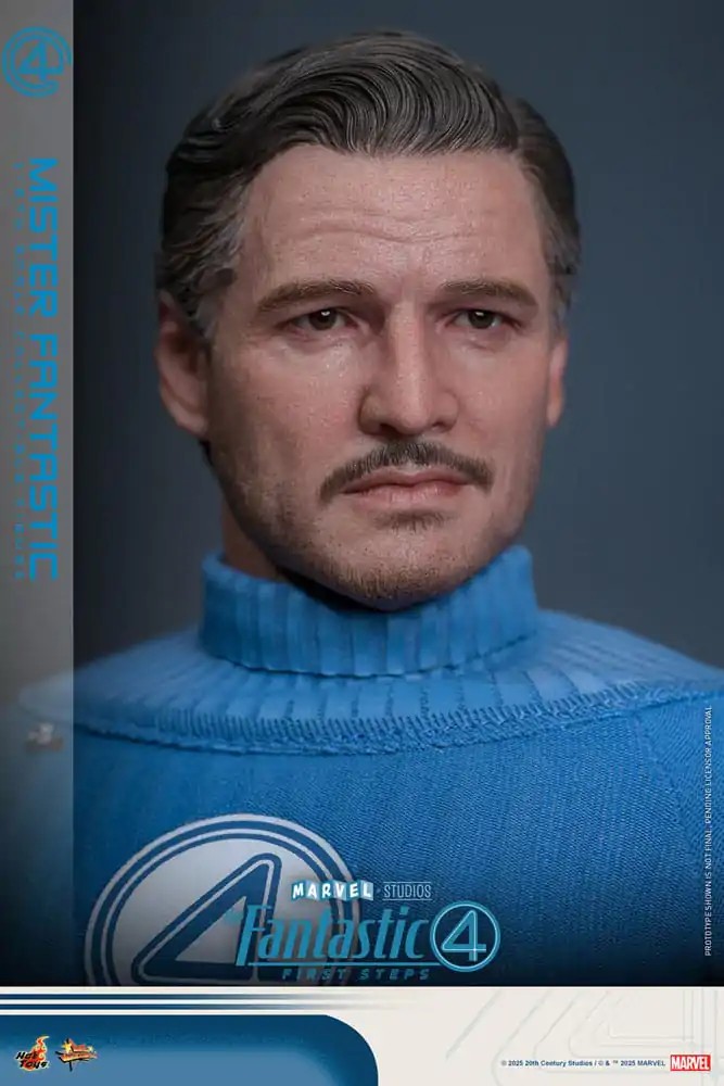 The Fantastic Four: First Steps Movie Masterpiece Action Figur 1/6 Mister Fantastic 30 Zentimeter Produktfoto