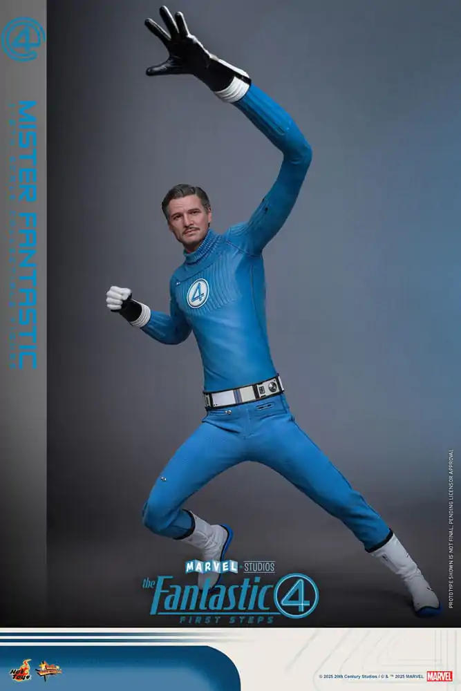The Fantastic Four: First Steps Movie Masterpiece Action Figur 1/6 Mister Fantastic 30 Zentimeter Produktfoto