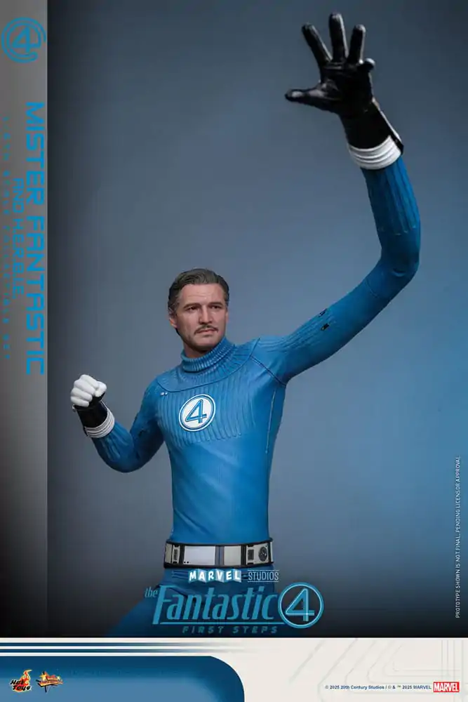 The Fantastic Four: First Steps Movie Masterpiece Action-Figuren 2er-Pack 1/6 Mister Fantastic & H.E.R.B.I.E. 30 cm Produktfoto