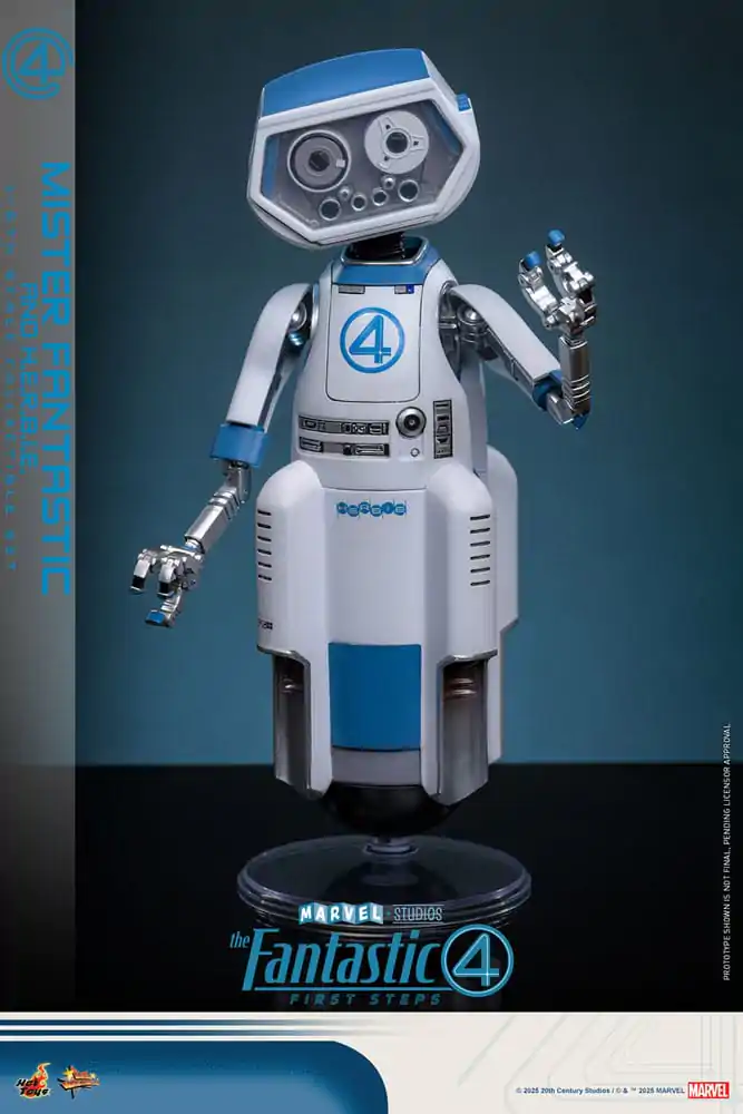 The Fantastic Four: First Steps Movie Masterpiece Action-Figuren 2er-Pack 1/6 Mister Fantastic & H.E.R.B.I.E. 30 cm Produktfoto