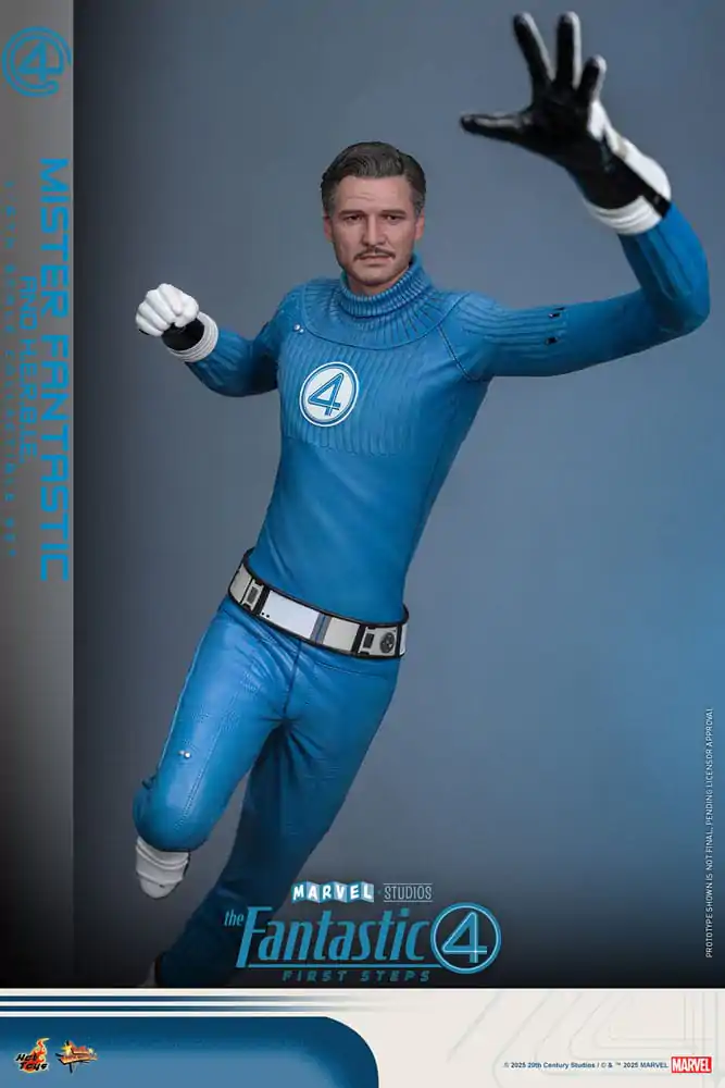 The Fantastic Four: First Steps Movie Masterpiece Action-Figuren 2er-Pack 1/6 Mister Fantastic & H.E.R.B.I.E. 30 cm Produktfoto