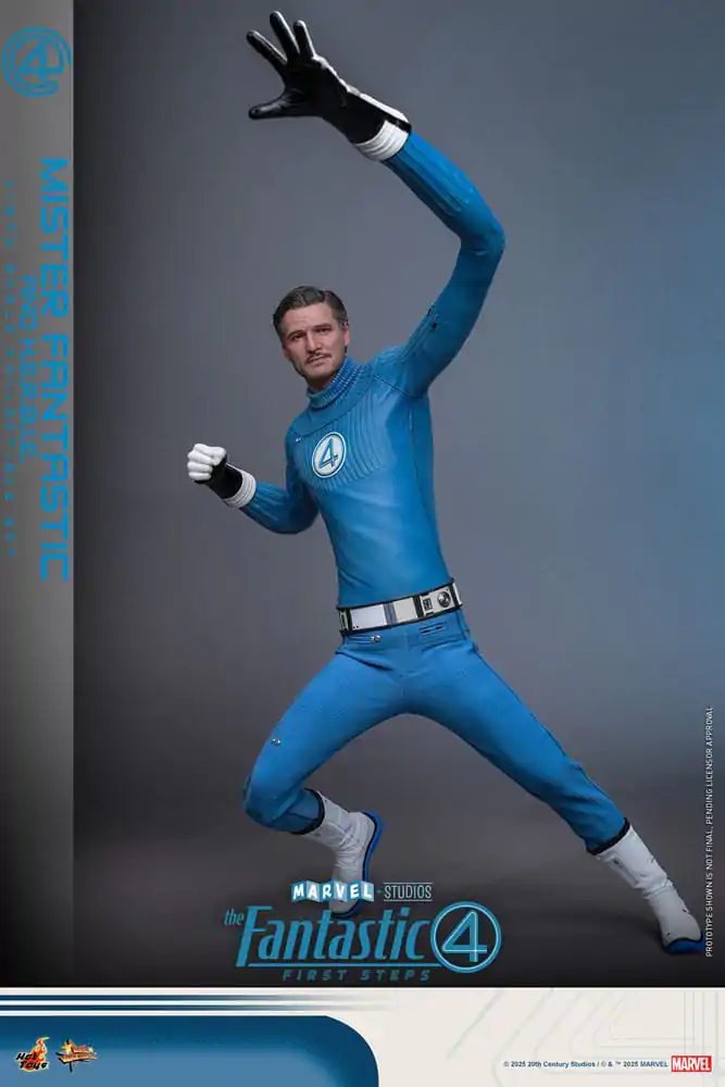 The Fantastic Four: First Steps Movie Masterpiece Action-Figuren 2er-Pack 1/6 Mister Fantastic & H.E.R.B.I.E. 30 cm Produktfoto