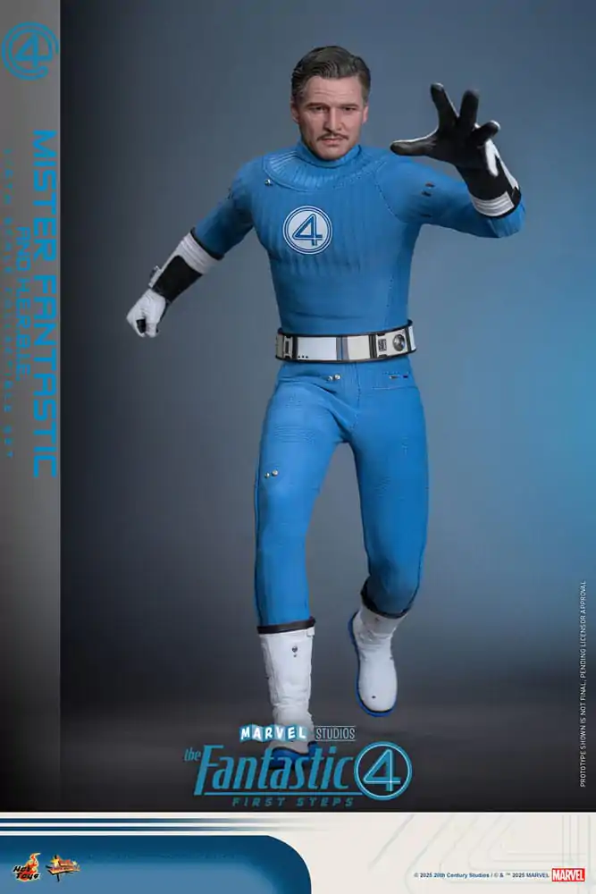 The Fantastic Four: First Steps Movie Masterpiece Action-Figuren 2er-Pack 1/6 Mister Fantastic & H.E.R.B.I.E. 30 cm Produktfoto