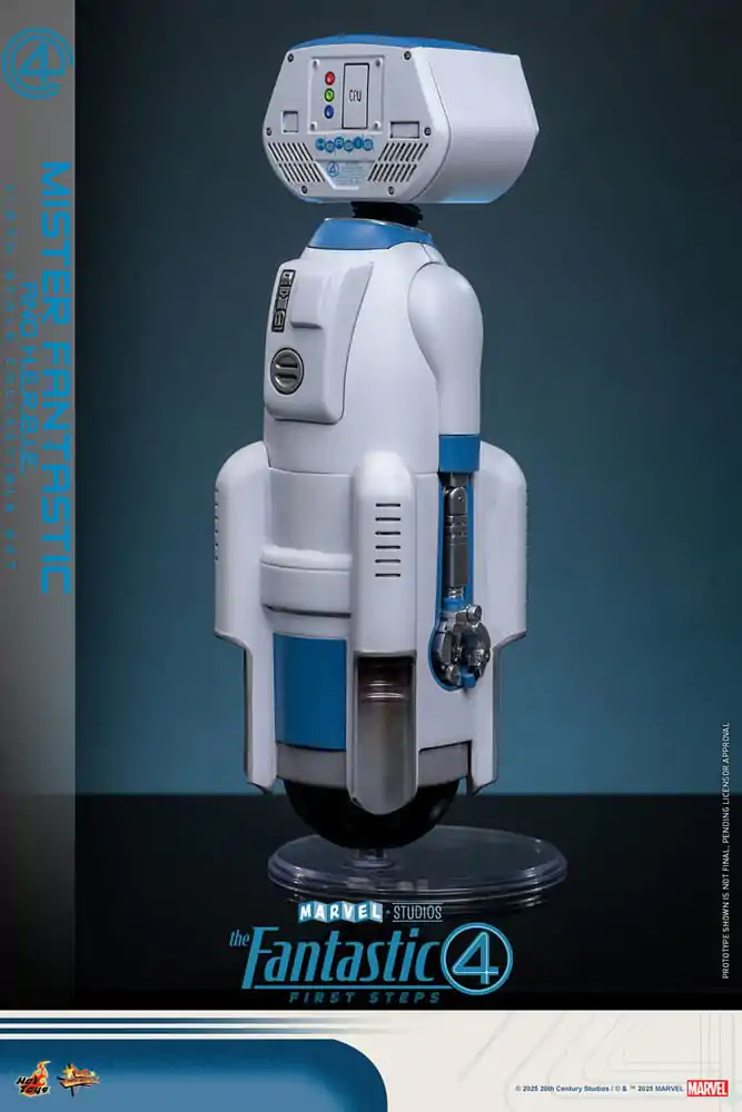 The Fantastic Four: First Steps Movie Masterpiece Action-Figuren 2er-Pack 1/6 Mister Fantastic & H.E.R.B.I.E. 30 cm Produktfoto
