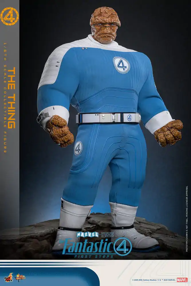The Fantastic Four: First Steps Movie Masterpiece Action-Figur 1/6 The Thing 31 cm Produktfoto