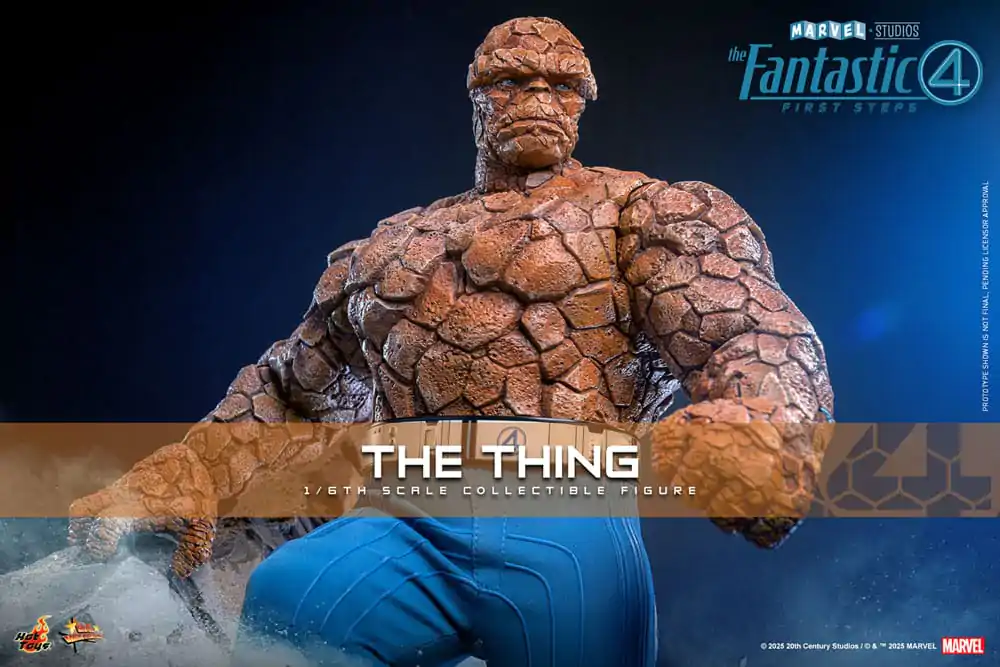 The Fantastic Four: First Steps Movie Masterpiece Action-Figur 1/6 The Thing 31 cm Produktfoto